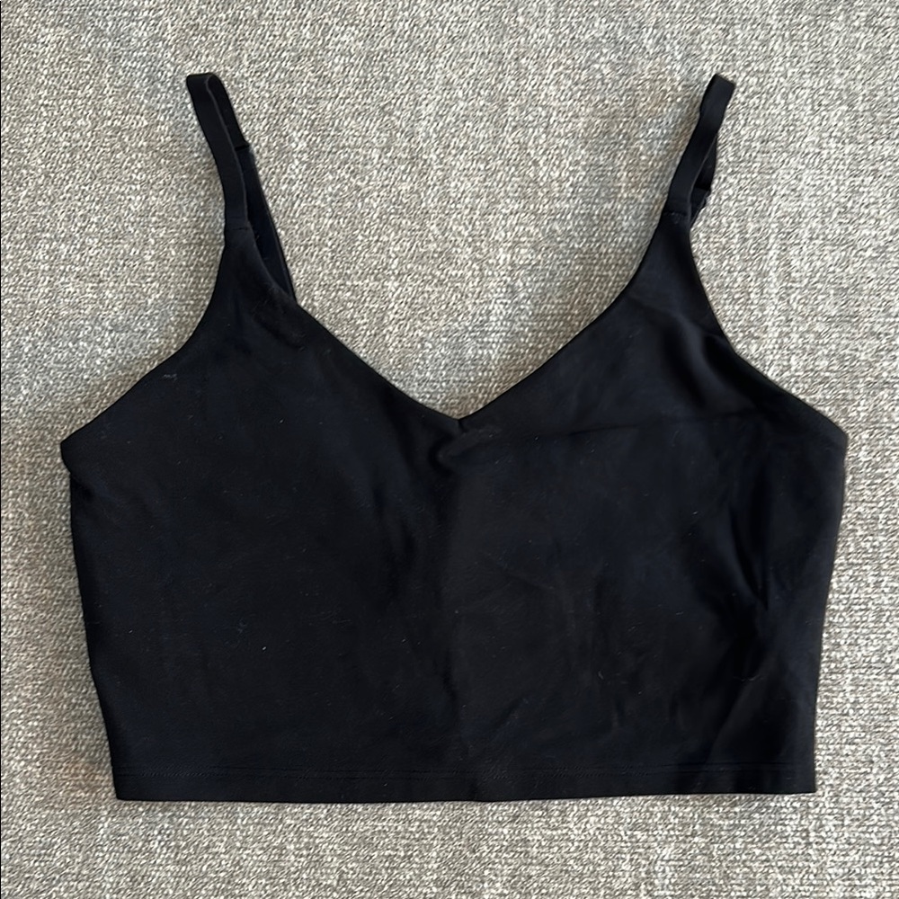 Athleta Black Crop Top